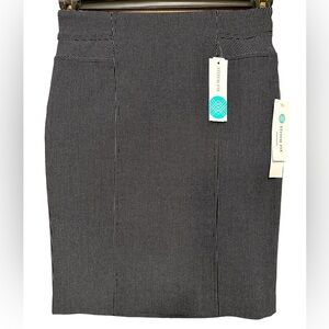 NWT Stitch Fix Tribal Tyla black and white pencil skirt size 0.
